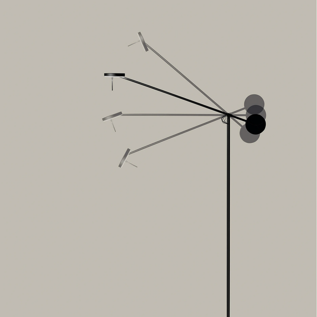 Leds C4 Invisible Led Stehlampe Wohnzimmerleuchte Leselampe 2.700 K Touchdimmer B-Ware - 6027482