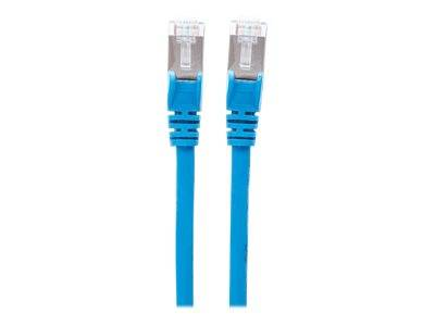 Intellinet 736039 RJ45 Netzwerkkabel Patchkabel CAT 6 S/FTP 30.00 m Blau Kabel