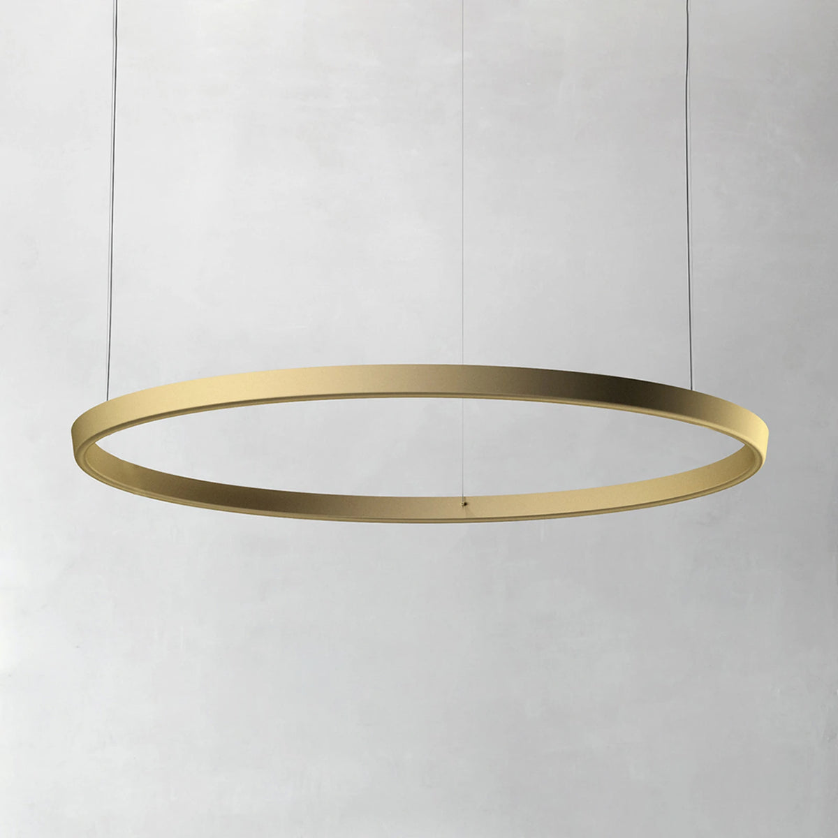 Luceplan Compendium Circle Hängeleuchte Deckenleuchte LED 110cm messing Lampe - 6030306