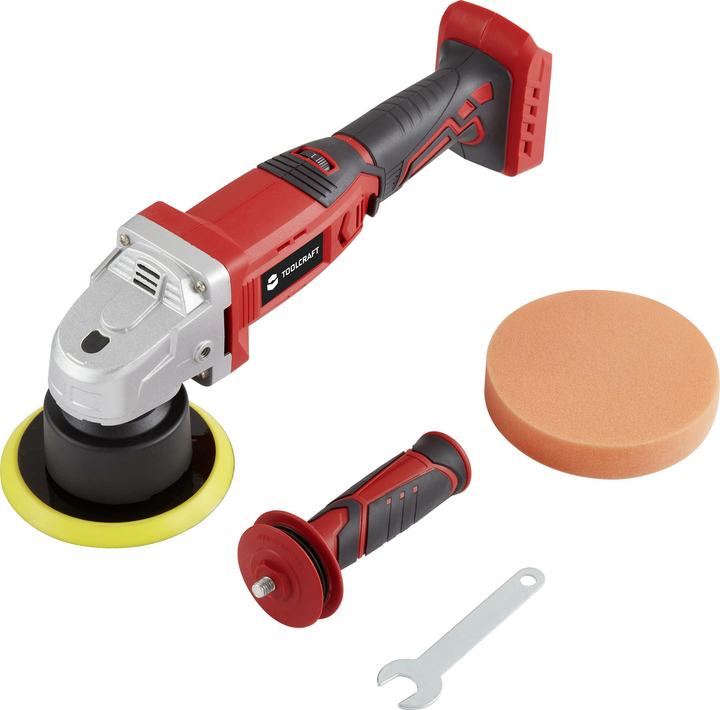 Toolcraft Akku Poliermaschine Akku Polierer Polieren 20 V 3000 6000 U/Min 125 Mm  B-Ware