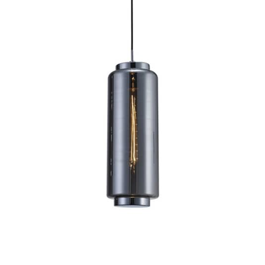 Mantra Iluminación Glas Hängeleuchte Hängeleuchte Lampe Jarras Höhe 53,5cm Chrom B-Ware - 8435153261978