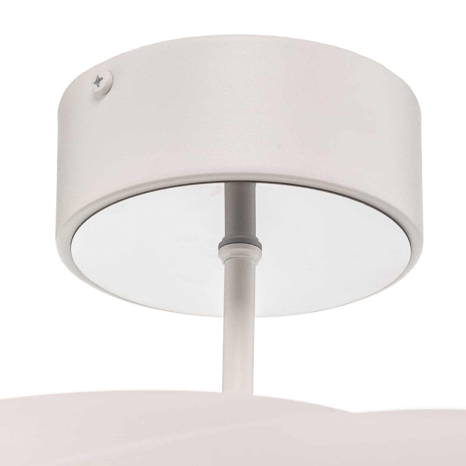 Deckenleuchte Vento LED Lampe dimmbar Metall weiß Ø60cm 4-flammig 38cm hoch - 5905563000410