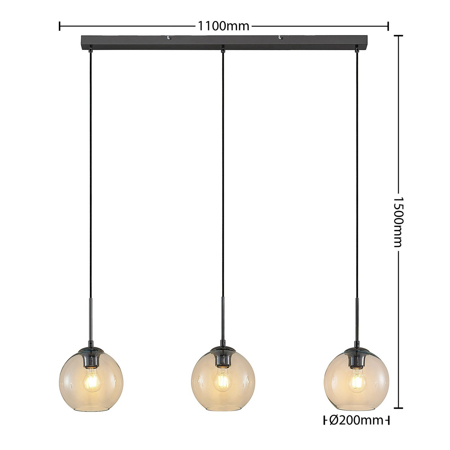 B-Ware Lindby Firano Hängeleuchte Pendelleuche Lampe Leuchte Hängelampe Deckenleuch935