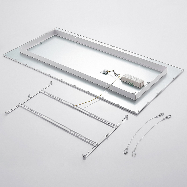 Lindby Zento LED-Panel Deckenlampe Deckenlicht Leuchte Lampe Licht 4000K weiß