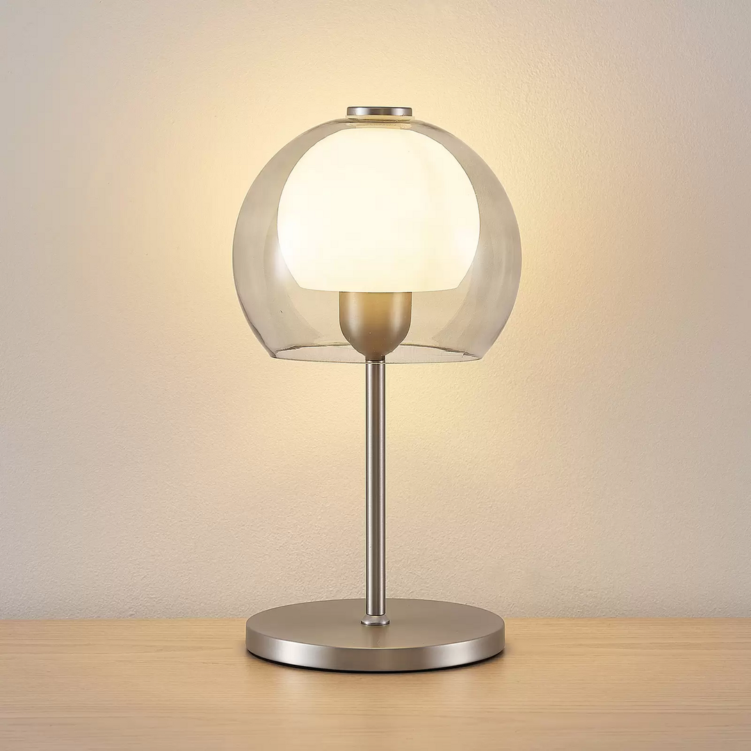 Lucande Kaiya Tischleuchte Tischlampe Nachttischleuchte Leuchte Lampe LED E27