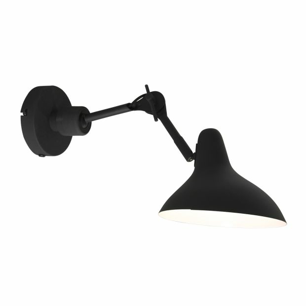 Anne Light Wandleuchte Kasket Wandlampe Lampe Leuchte Leselampe 1 fl. Schwarz