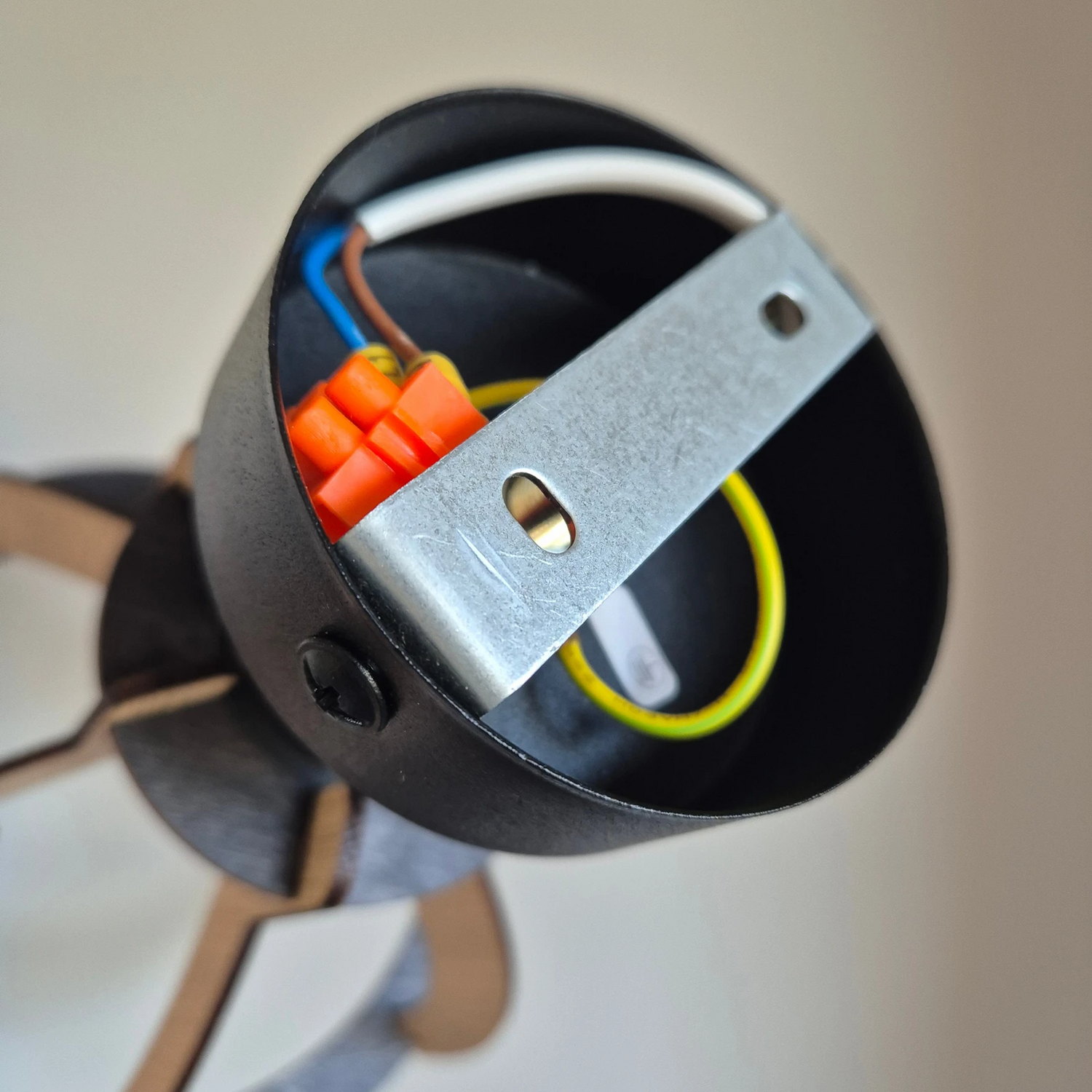 Envostar Deckenleuchte Falou Eiche ø 25 Cm Deckenlampe Lampe Leuchte Spot Licht B-Ware - 4251911795806