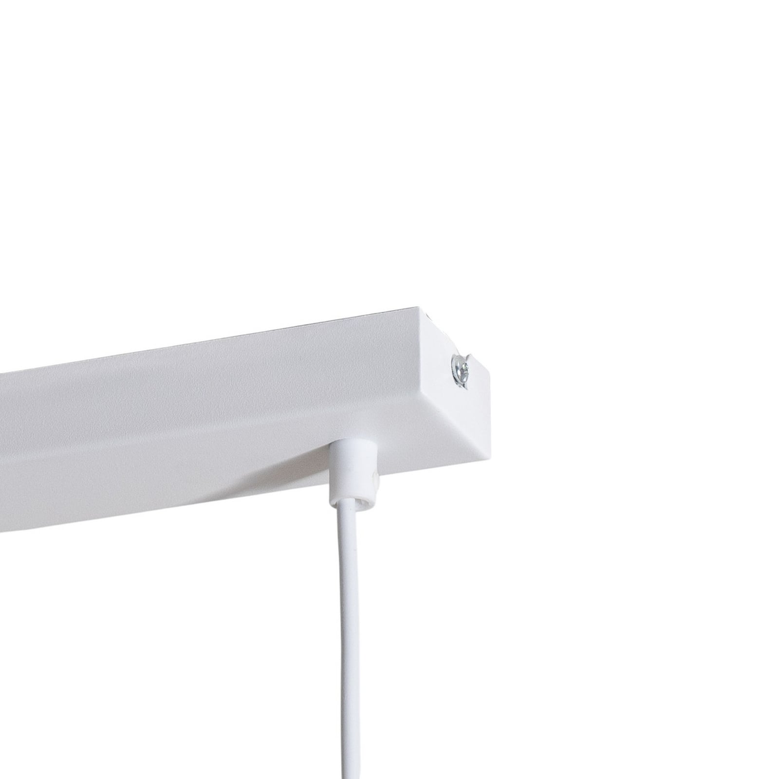 Hängelampe Sool LED Pendelleuchte dimmbar 3-flammig weiß matt 65cm E27 Metall - 5907565912128