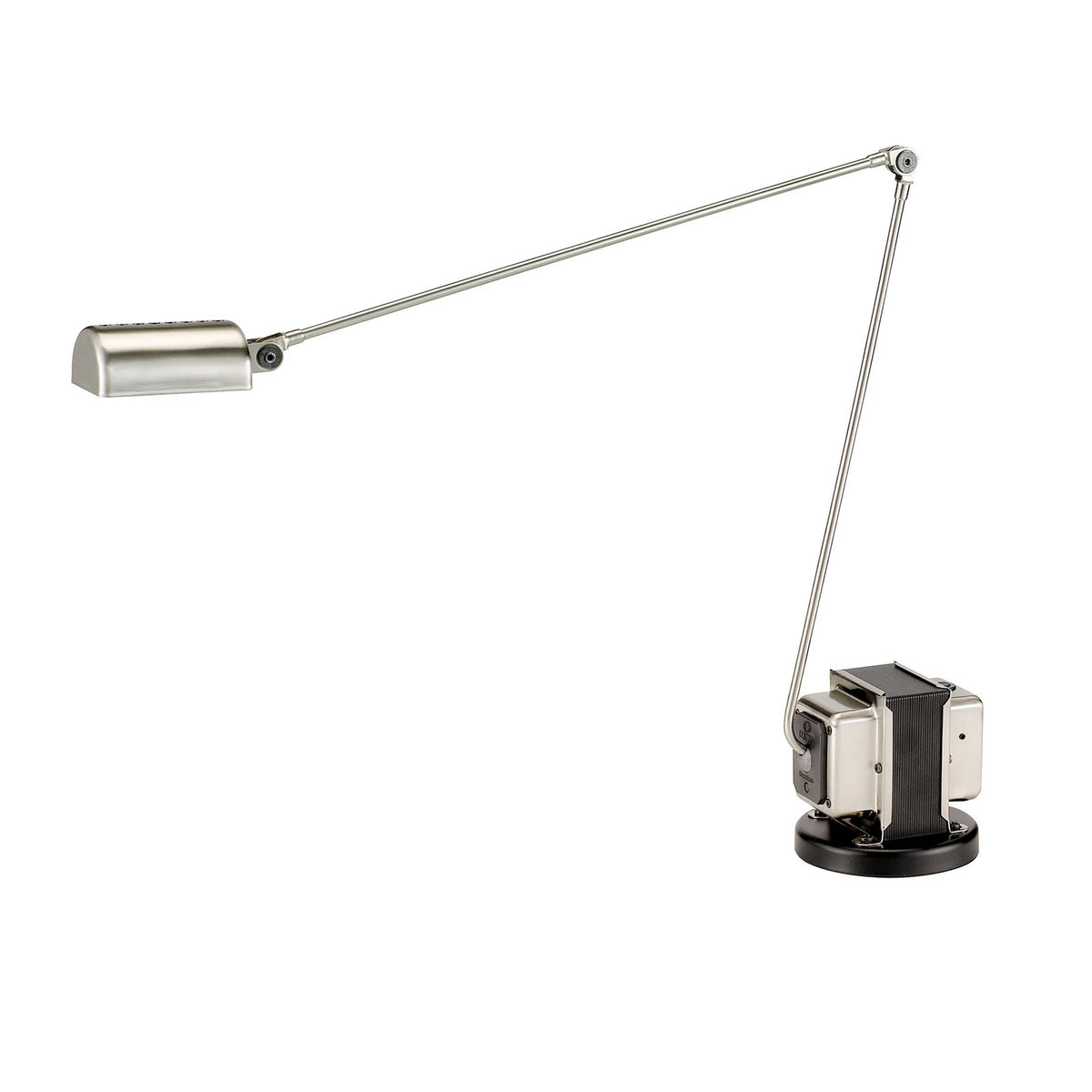Lumina Tischleuchte Schreibtischleuchte Daphine LED Nickel 3000 K 85 cm 9W Lampe - 6114006
