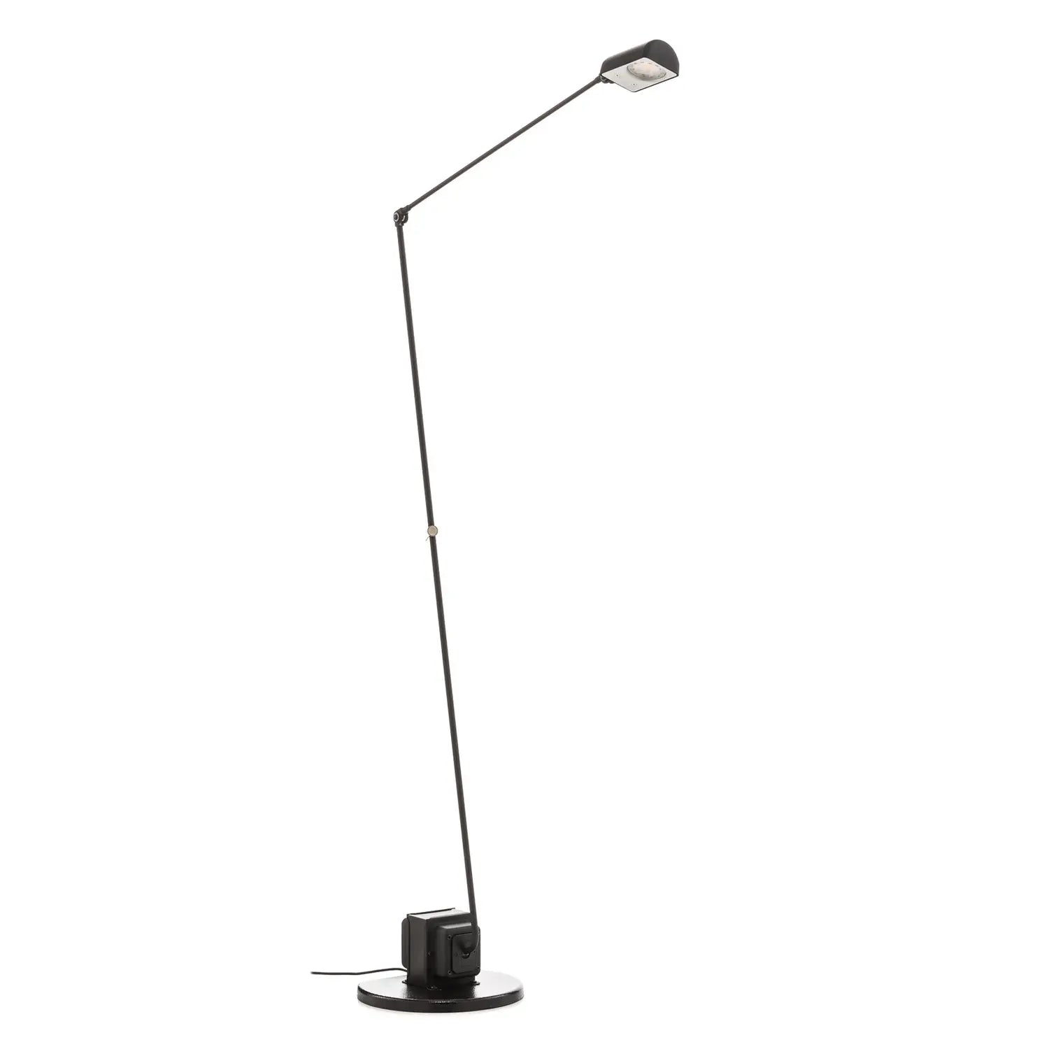 B-Ware Lumina Stehleuchte Bodenlampe Led Daphine Schwarz Matt Stahl Dimmbar Schalter - 6114013