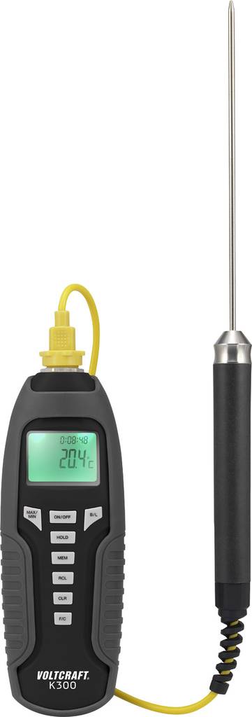 Voltcraft K300 Temperatur-Messgerät -200 bis 1370 °C Fühler-Typ K Messgerät Mess - 4053199522187
