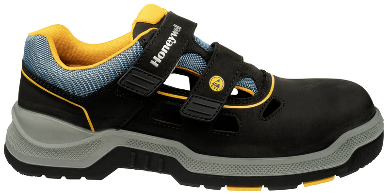 Otter Expander 6551628-42/7 ESD Sicherheitssandale S1 Schuhgröße 42 Schwarz Grau