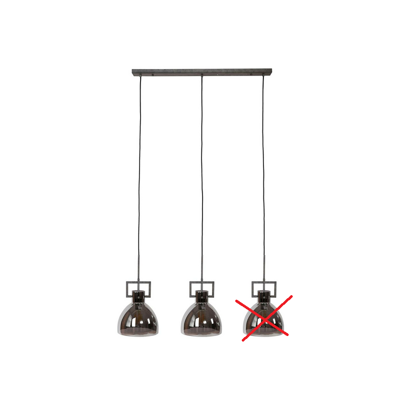 B-Ware Hängeleuchte Hollunderbach Pendelleuchte Deckenlampe Glasschirm Siehe Text/F832