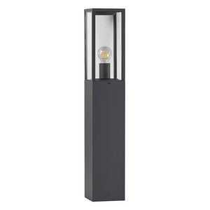 Lampe de jardin Lindby Peldar, lampe sur pied, culot E27, design angulaire, produit de seconde main 