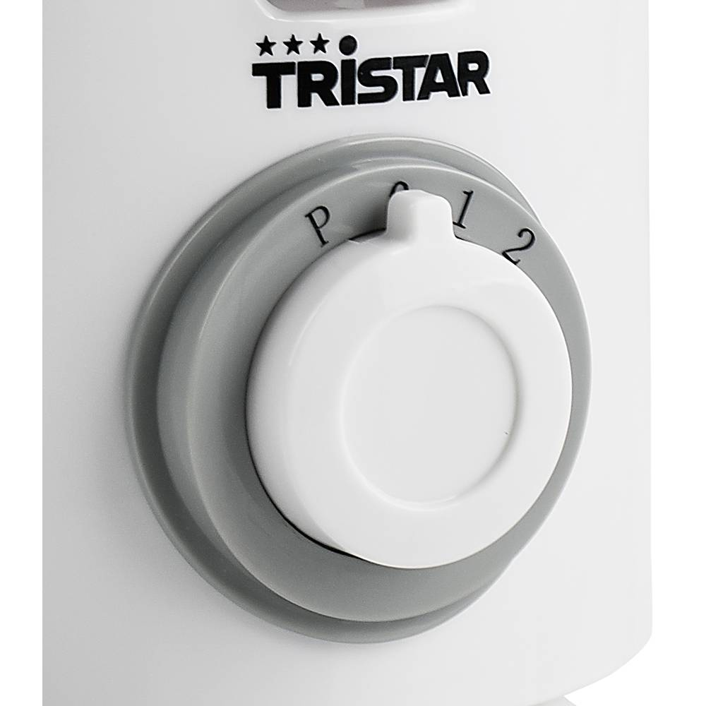 Tristar Entsafter SC-2286 250 W Hoher Saftertrag 2 Geschwindigkeitsstufen Weiß