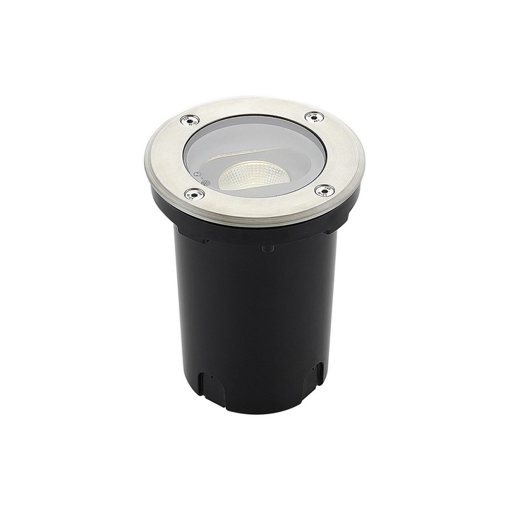 Lucande Runde LED-Bodeneinbauleuchte Einbauleuchte Einbaulampe Doris Edelst672