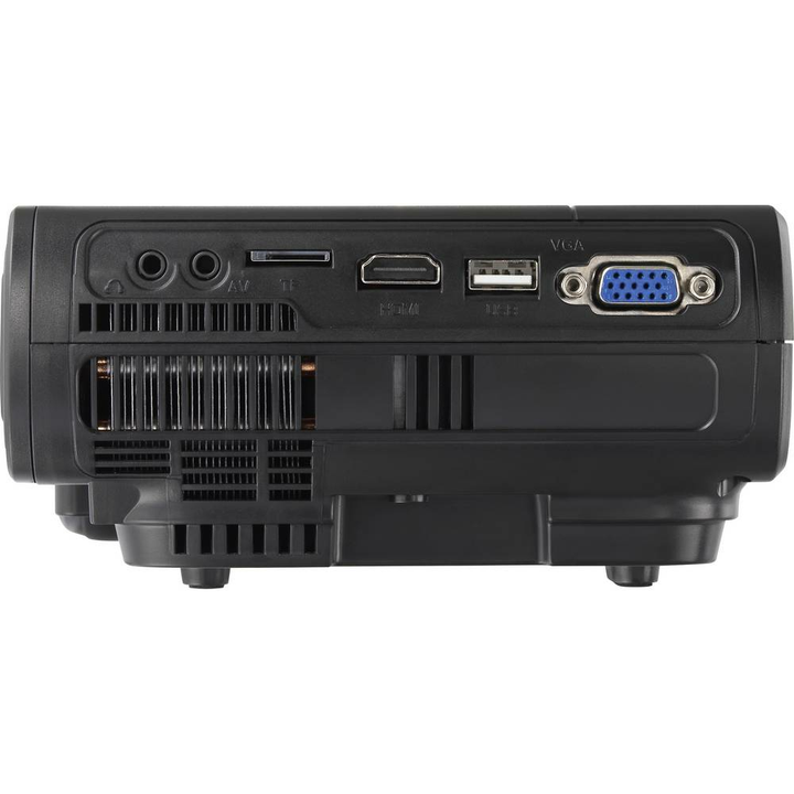Renkforce Beamer Rf Pj 300 Heimkino Projektor Lcd 3200lm 800x480 2000:1 Schwarz B-Ware