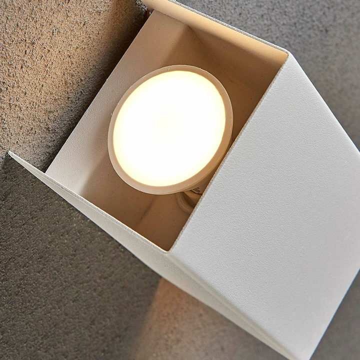 Lindby LED-Wandleuchte Jaymie Wandleuchte Wandlampe Leuchte Innen dimmbar Weiß