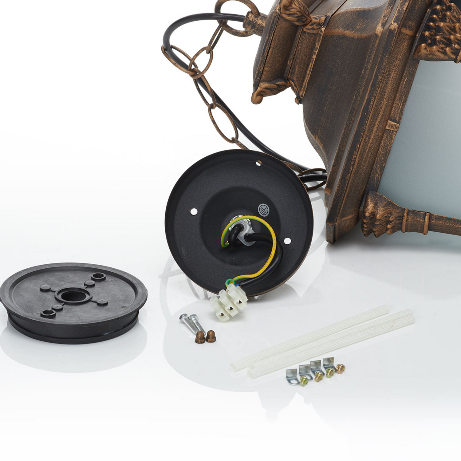 B-Ware Orion Außenhängeleuchte Außenleuchte Wandleuchte 60 W Leuchte Viviana Nostalgisch