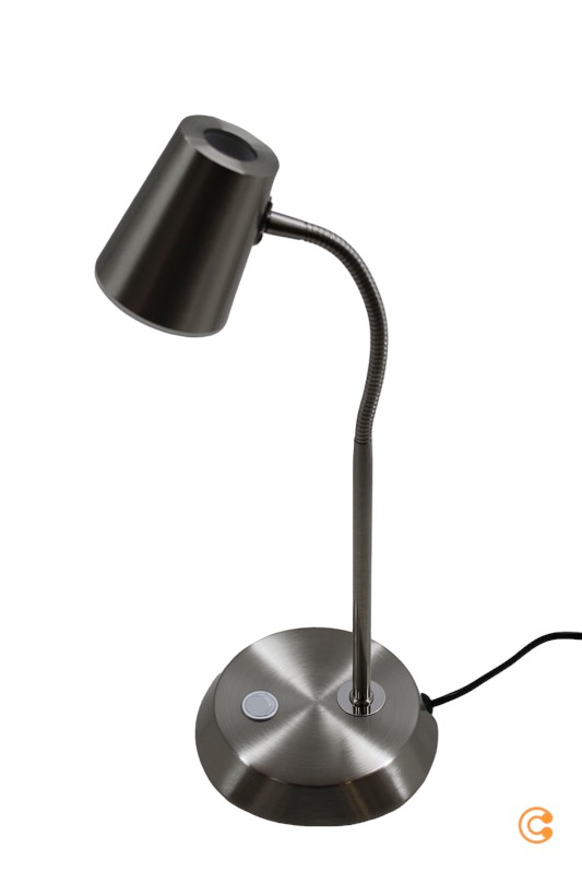 Trio Lighting LED-Tischleuchte Narcos Schreibtischlampe Bürotischleuchte nic760