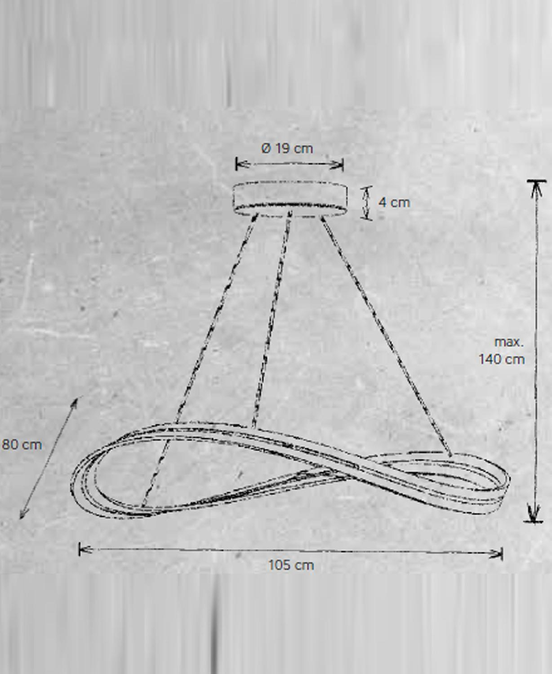 Escale Infinity Pendelleuchte Pendellampe Hängeleuchte Hängelampe Lampe Leuchte