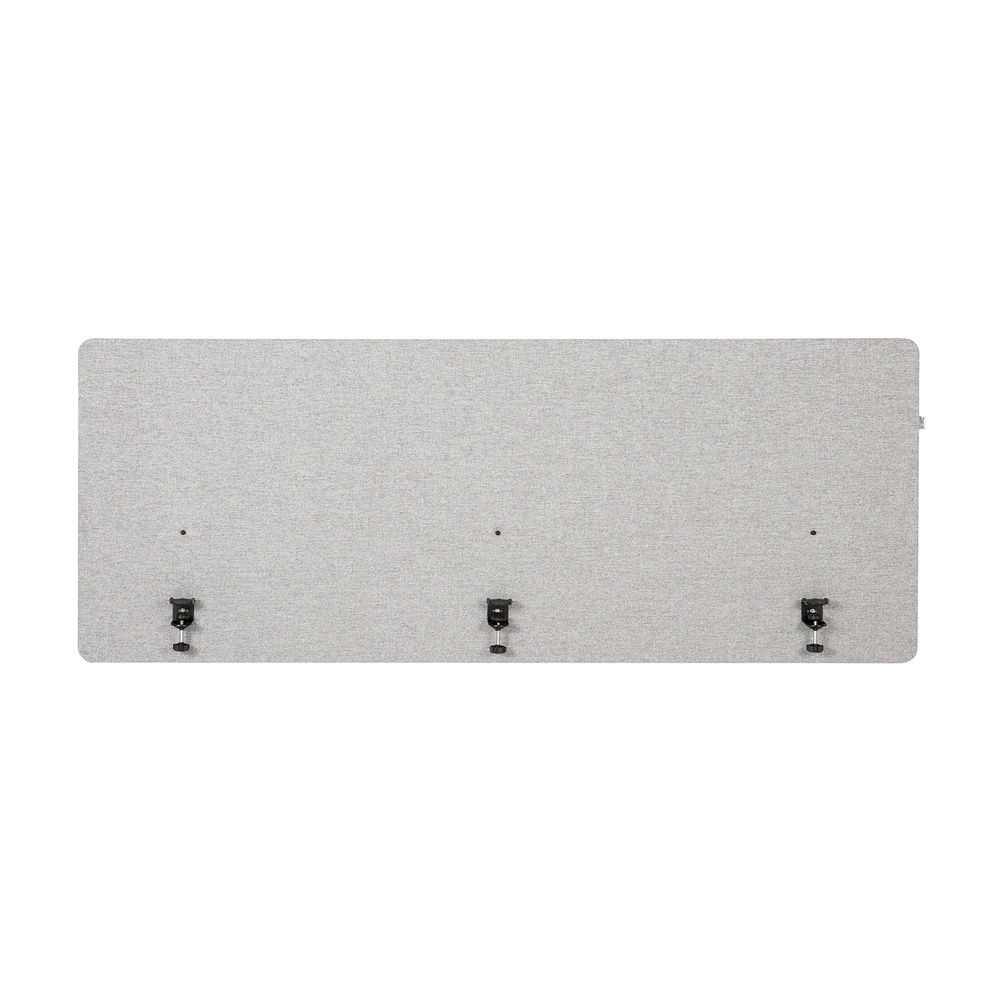 Hjh Office Akustik Tischtrennwand Flexmiut D 160 Cm Hellgrau Trennwand Wand B-Ware - 4064323001966