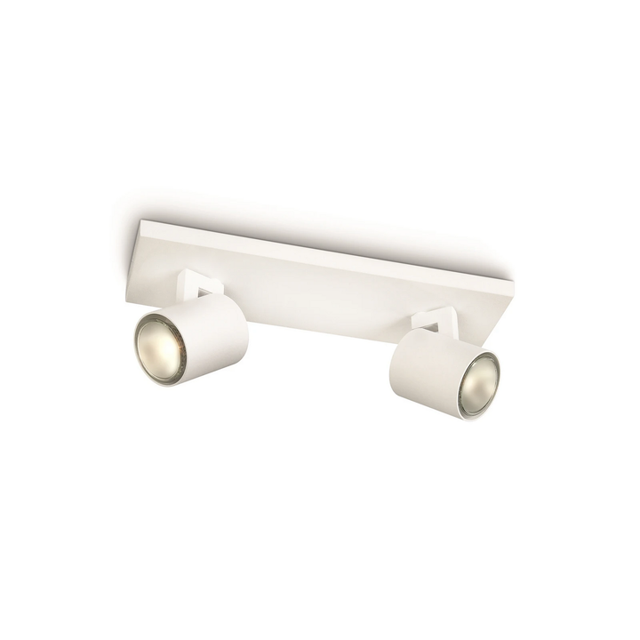 Philips myLiving Runner Deckenspot Deckenlampe Deckenlicht Licht GU10 2-flg weiß