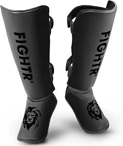 FIGHTR Schienbeinschoner Kickboxing MMA Muay Thai idealer Schutz perfekt Größ M - 4260723850672