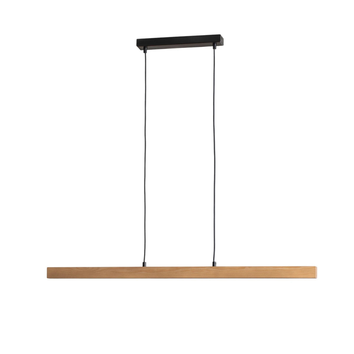 Teo Pendelleuchte Hängeleuchte LED Holz Buche Balken Touchdimmer warmweiß 96 cm - 5901780566159