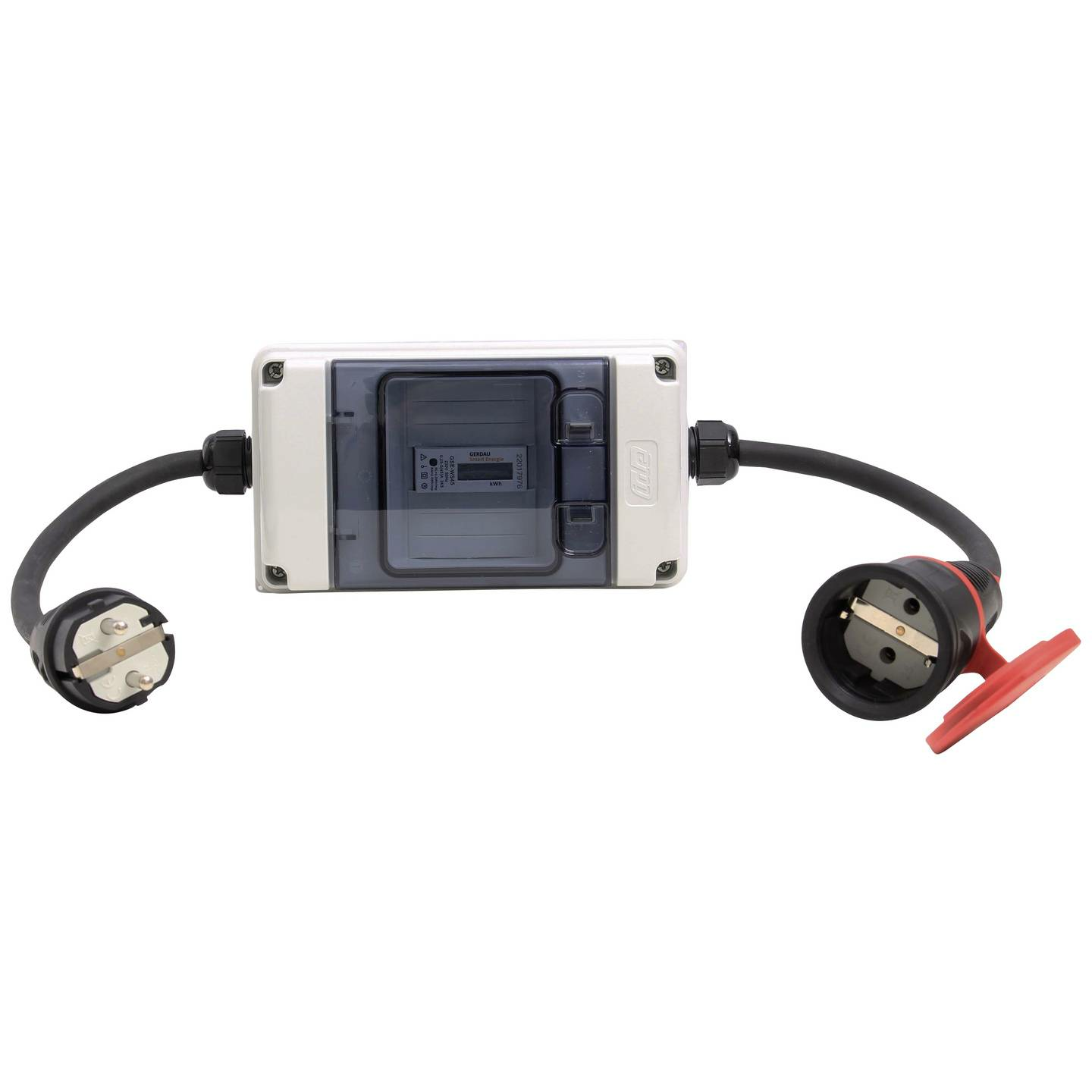 Counttec Ec116 S Mobiler Stromzähler Energiemesser 16 A Mid Konform Messgerät B-Ware