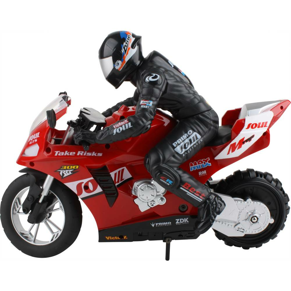 2436324 Stunt motorcycle 1:6 RC Modell-Motorrad Akku Ladekabel SIEHE TEXT/FOTO