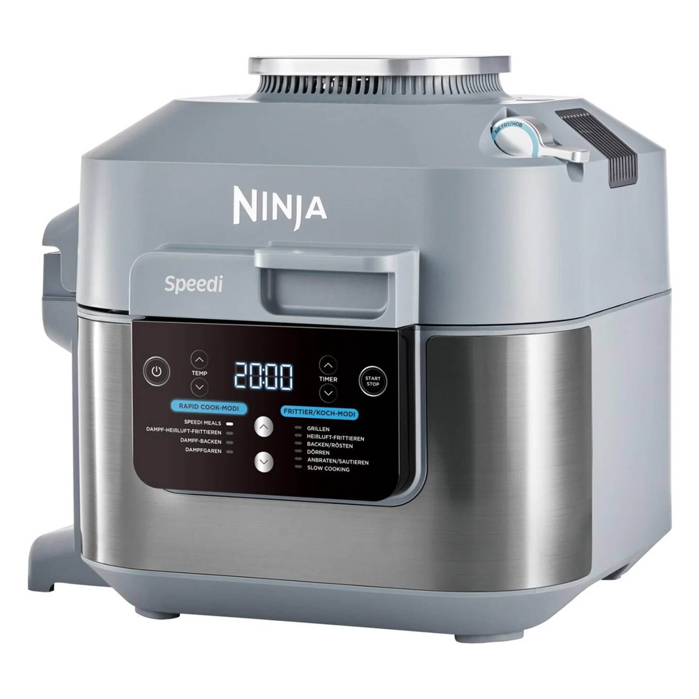 B-Ware Ninja On400 De Heißluftfritteuse Airfryer Grau Kochtopf Grillrost Crisper Gitter - 622356269797