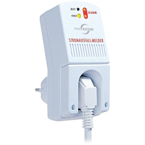 B-Ware Protector Sam 1000 Stromausfall Melder Akkubetrieben Lautstärke 85 D Ba Weiß