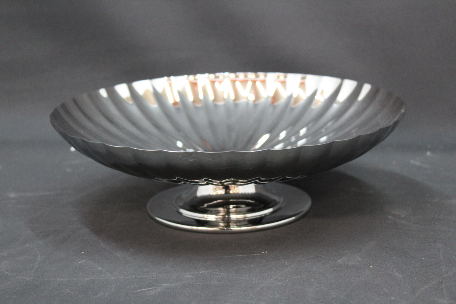 Georg Jensen Bernadotte Schale Mit Fuß Obstschale Fruchtschale B-Ware