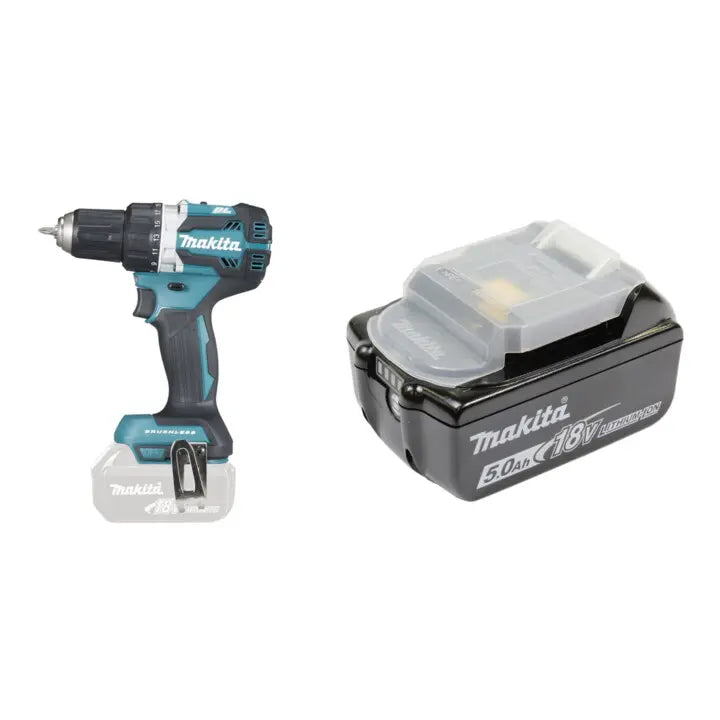 B-Ware Makita Bohrschrauber Akkuschrauber Schrauber Ddf484 Z Bl1850 B 5 Ah Set Mit Akku - 62368204