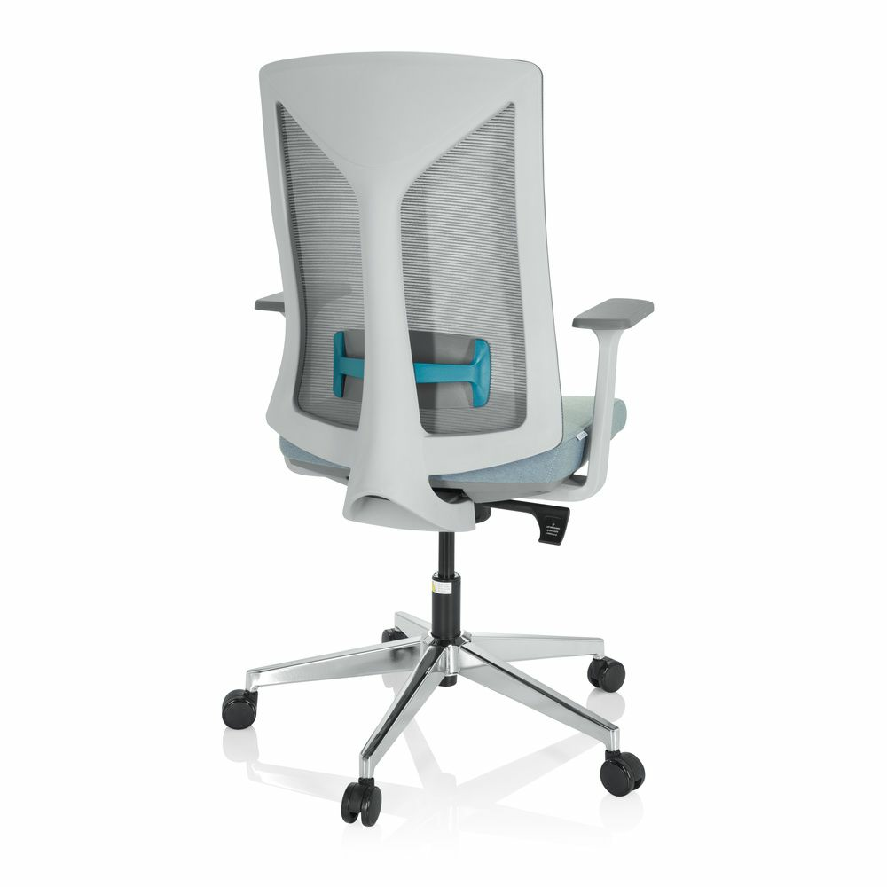 B-Ware Hjh Office Bürostuhl Drehstuhl Halifax Stoff Netzstoff Mint 652