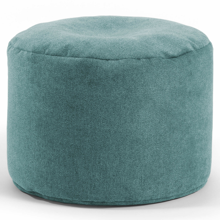 mokebo Pouf, Hocker o. Bodenkissen 60x40cm 'Der Ruhepouf' Sitzhocker rund & Fußh