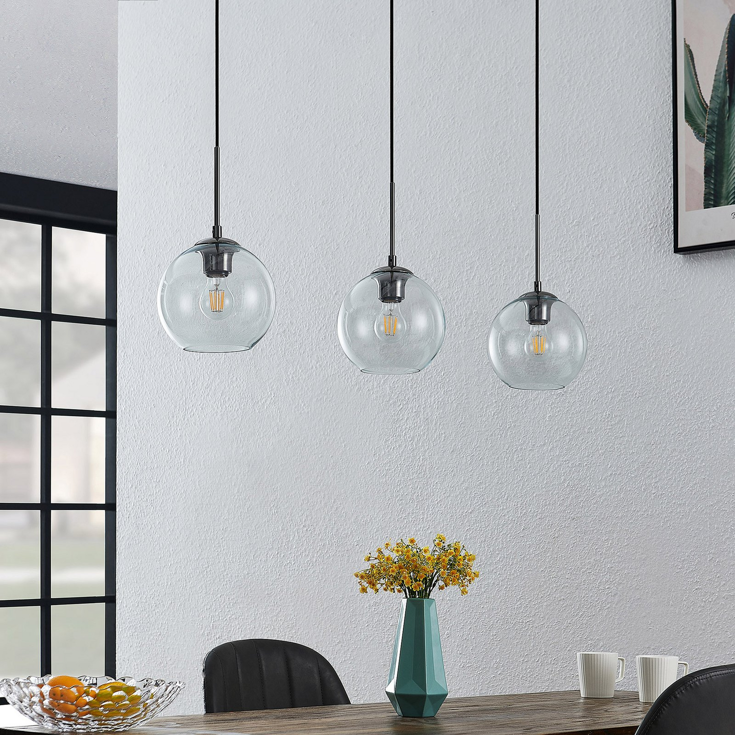 B-Ware Lindby Firano Hängeleuchte Pendelleuche Lampe Leuchte Hängelampe Deckenleuch935