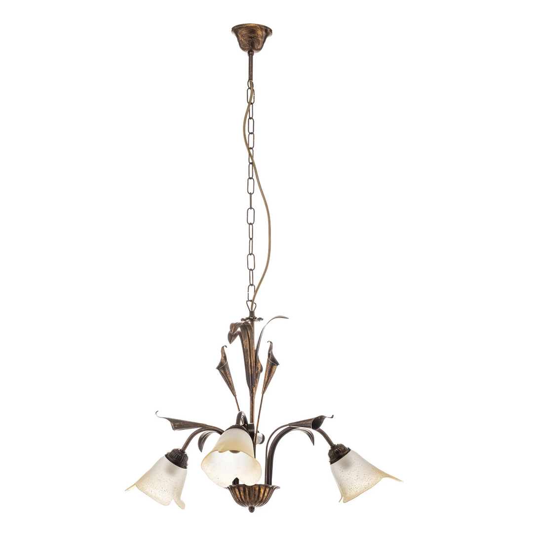 Hängeleuchte Lucrezia dreiflammig bronze Deckenlampe Deckenleuchte Lampe Leuchte