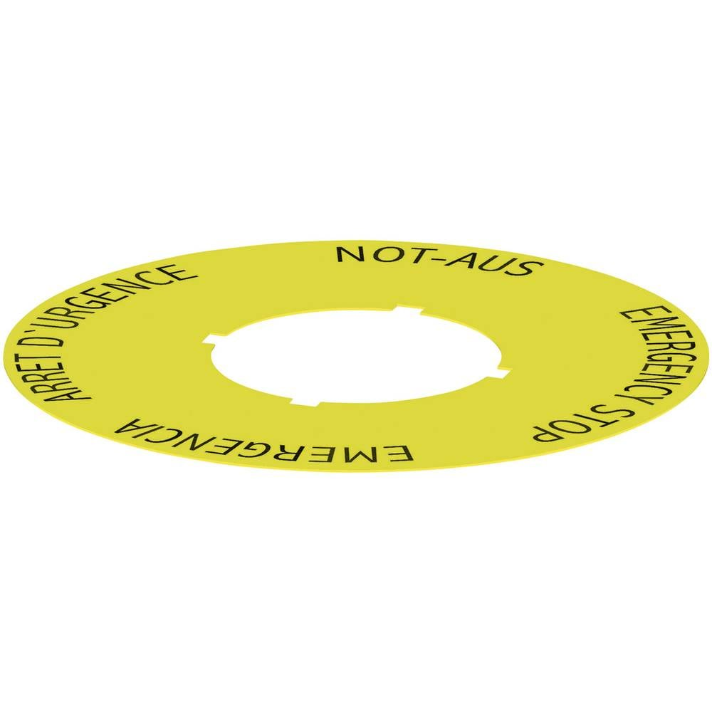 Schlegel Nas 30 Bezeichnungsschild Selbstklebend Schild Unterlegschild 30.5mm B-Ware - 2050001944818