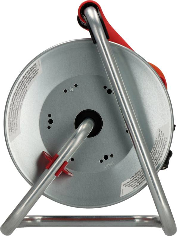 B-Ware Brennenstuhl 1198740 Kabeltrommel Kabelabroller 25m Orange Schutzkontakt Stecker
