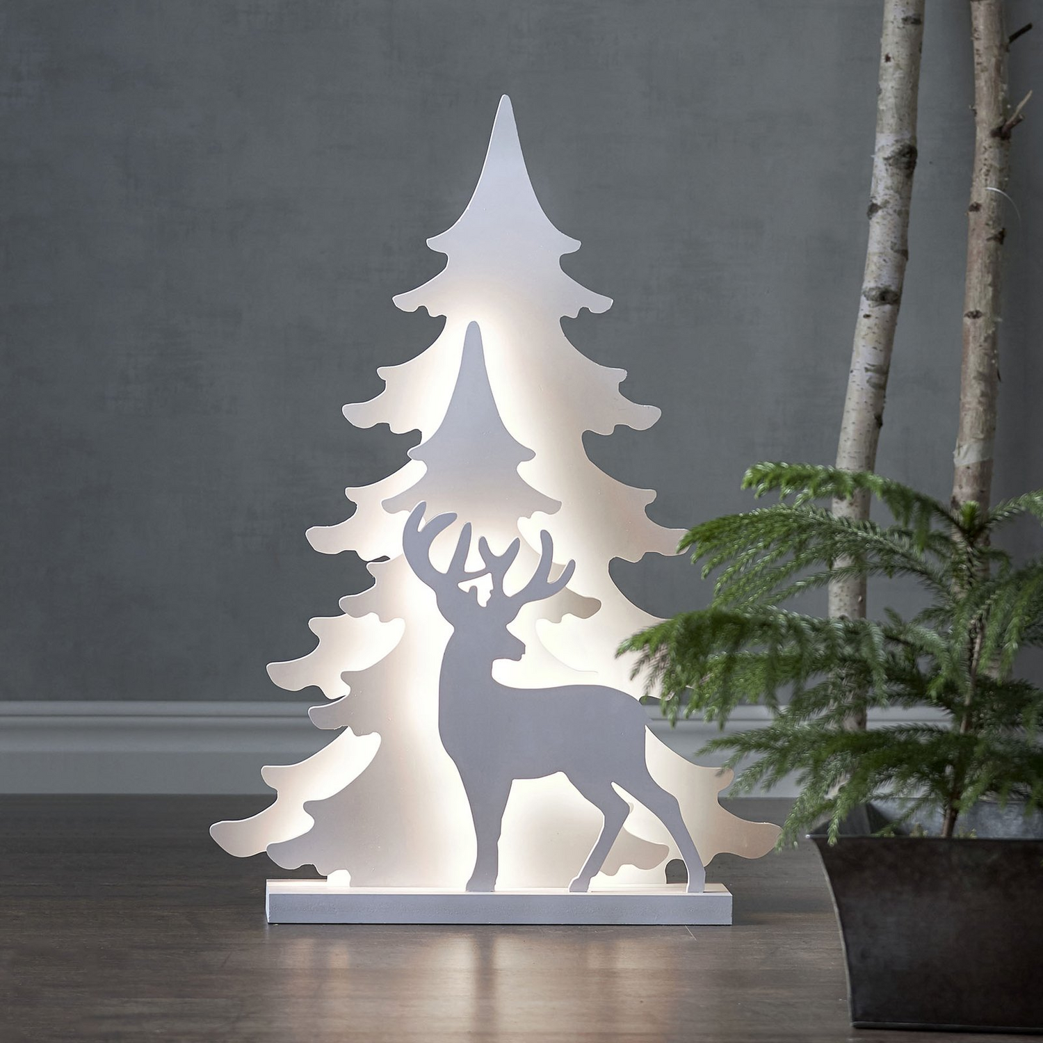 B-Ware Star Trading Led Dekoleuchte Dekolampe Lampe Leuchte Grandy Rentier 36 Le Ds W992