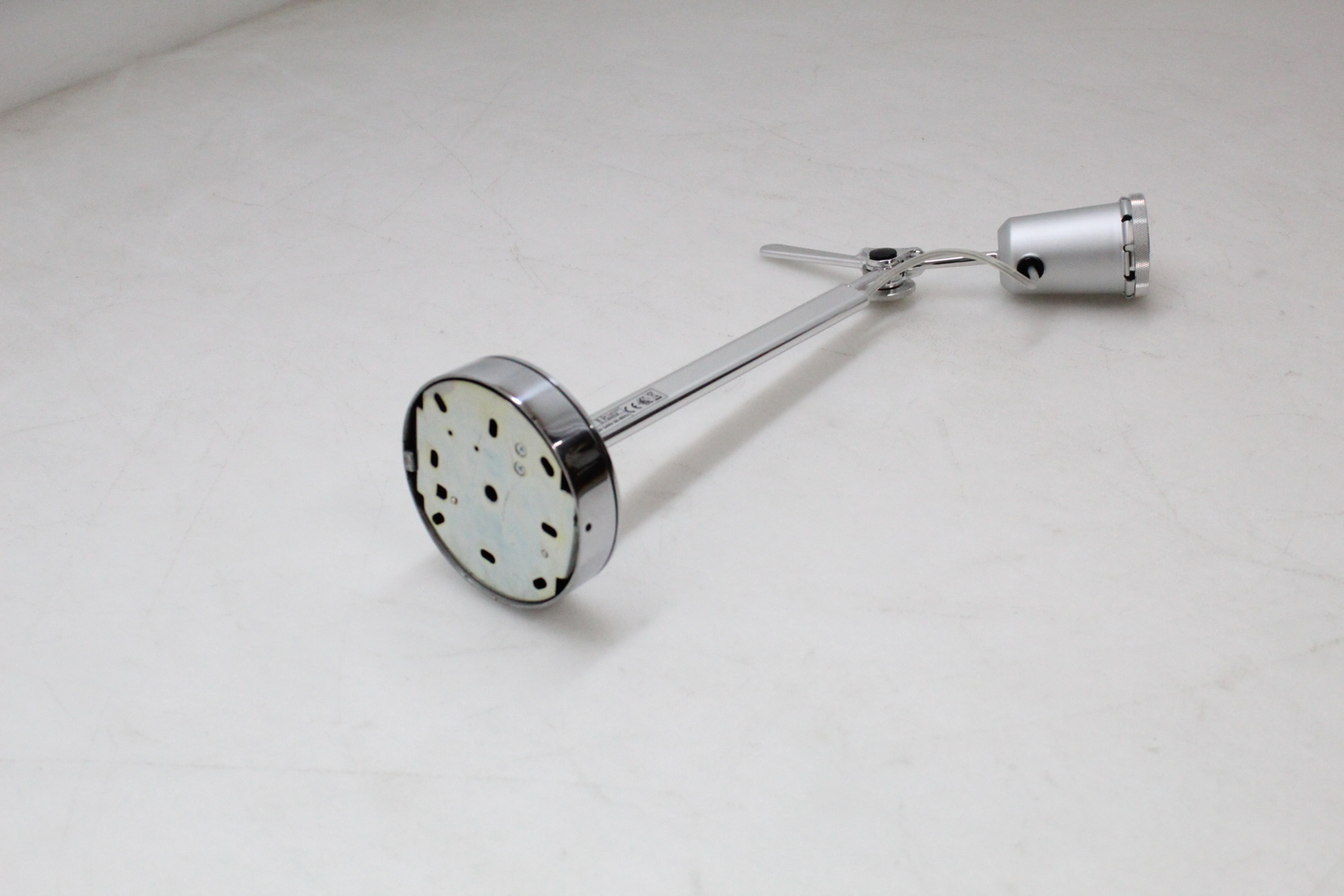 Melampo Parete Wandleuchte Wandlampe Lampe Aluminiumgrau Siehe Fotos B-Ware