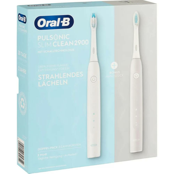 Oral-B Pulsonic Slim Clean 2900 Elektrische Zahnbürste Schallzahnbürste Grauw46