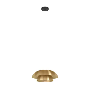 B-Ware Eglo Hängeleuchte Cenciara Hängelampe Pendellampe Deckenlampe Messing Gebürstet