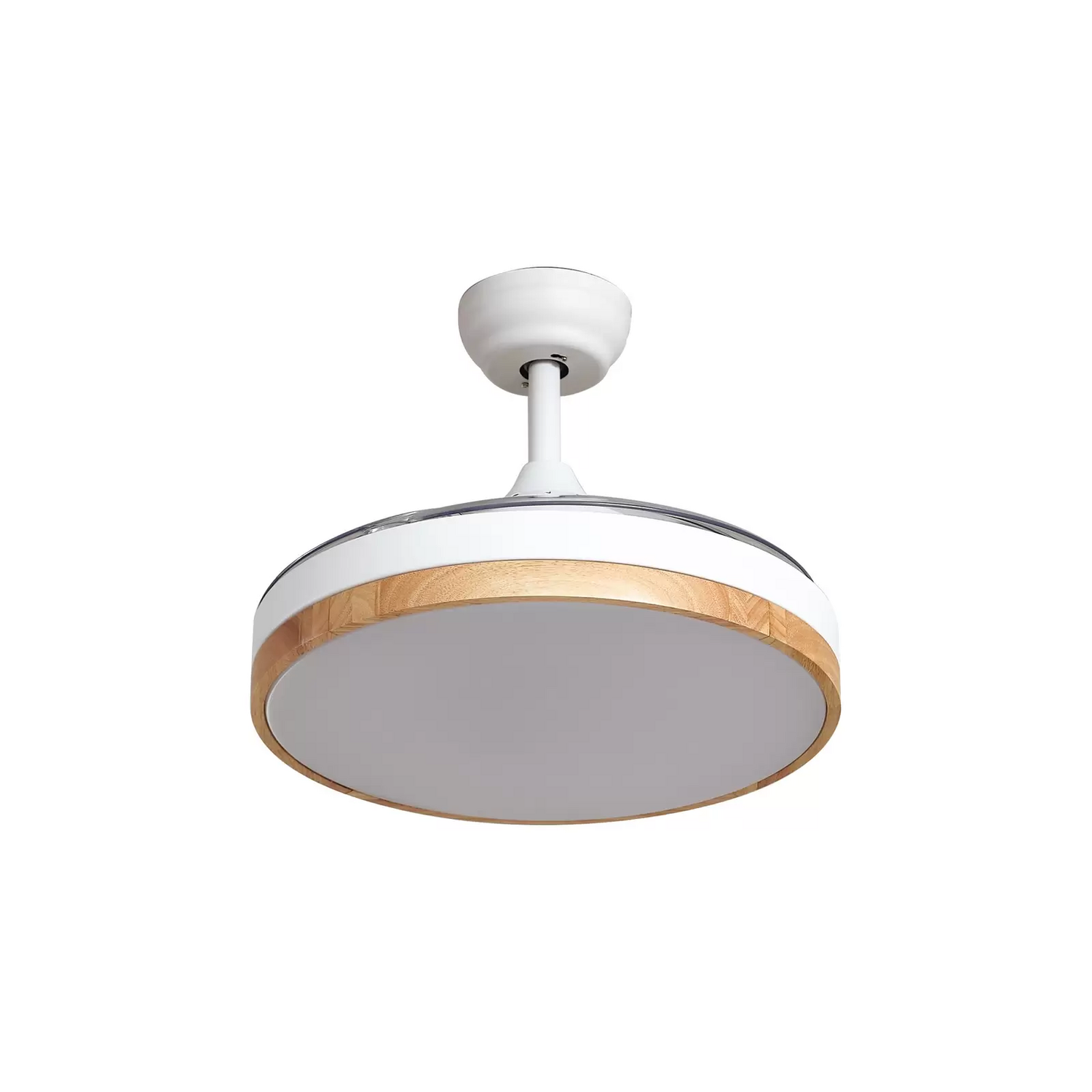 Lindby Led Deckenventilator Oras Weiß Dc Leise ø 107 Cm Deckenlampe Ventilator B-Ware