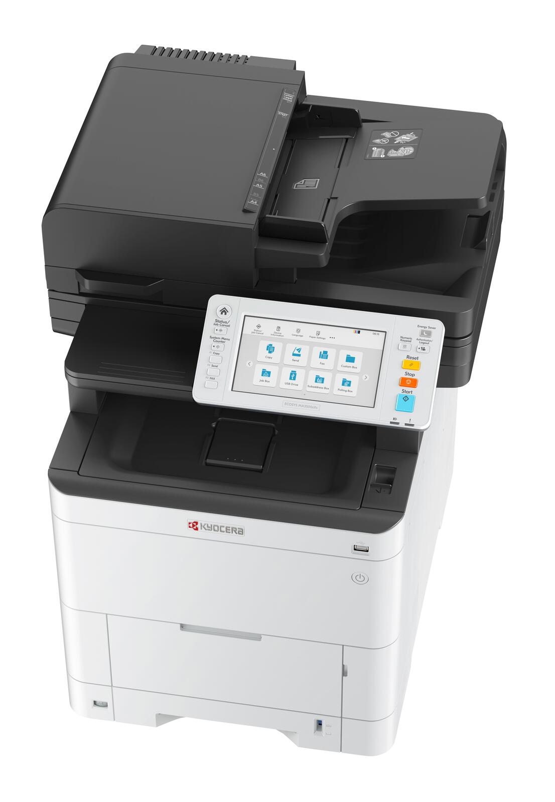 Kyocera Multifunktionsgerät Drucker Scanner Kopierer Fax USB ECOSYS MA3500cifx - 0632983071847