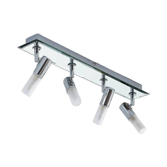 Lindby Bad-Strahler Zela Wandstrahler Deckenstrahler Deckenlampe Lampe 4-flg G9