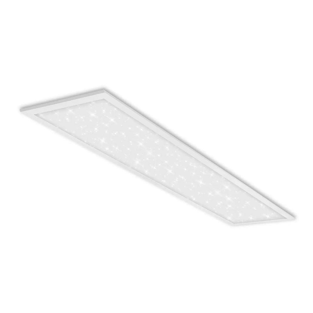 Briloner LED-Panel Pallas weiß dimmbar CCT 119,5x29,5cm Deckenleuchte Leuchte