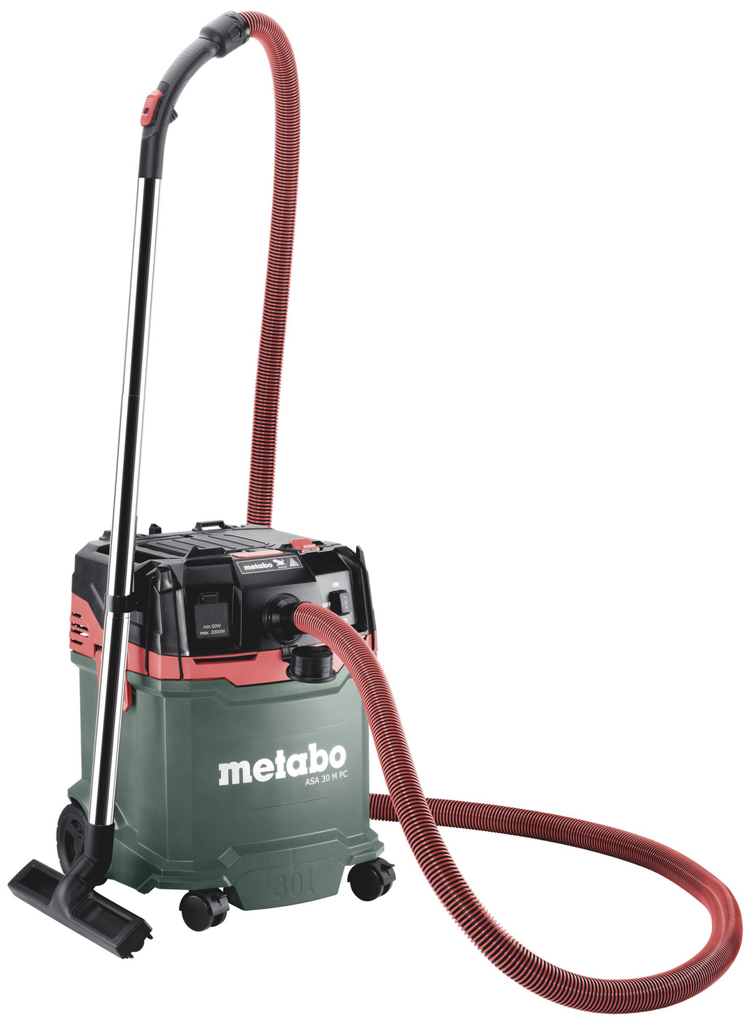 Metabo ASA 30 M PC 602087000 Nass-/Trockensauger 1er Set 1200 W Trockensauger